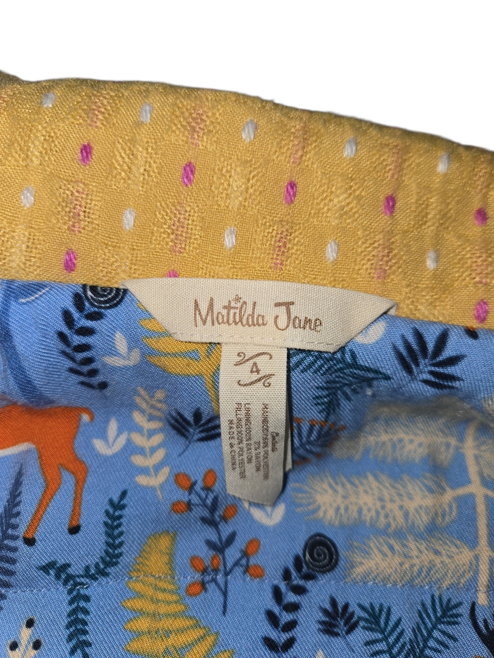 Matilda Jane Going Easy Jacket Woven Coat Size 4 - Picture 6 of 6